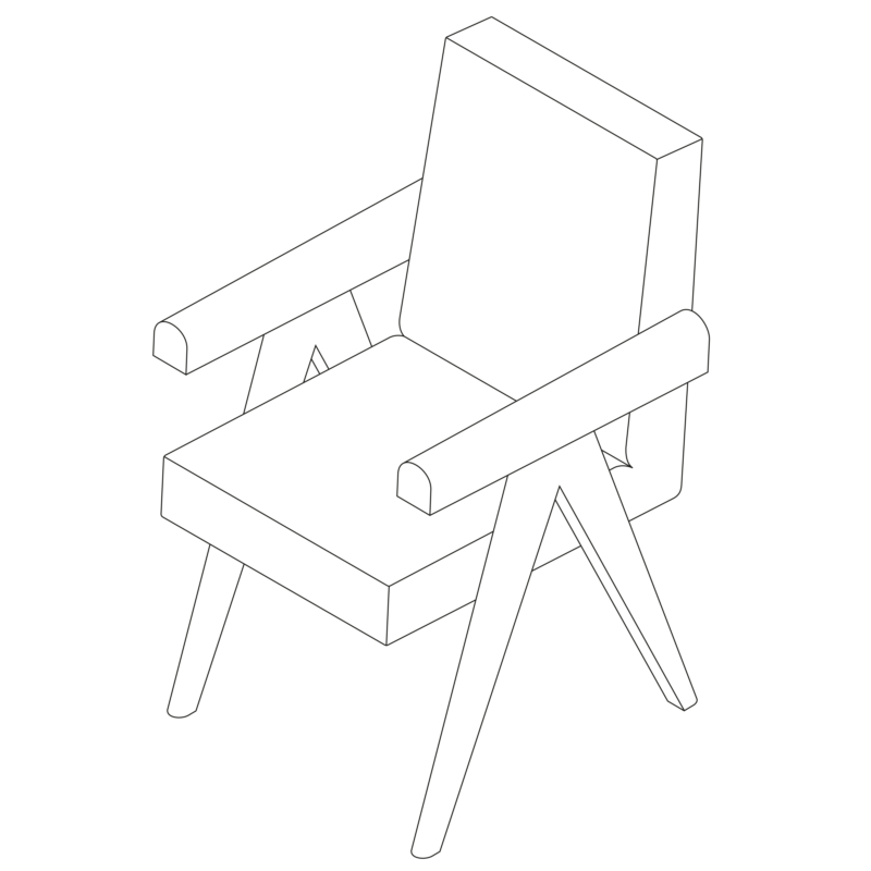 Upholstered Office Armchair 3