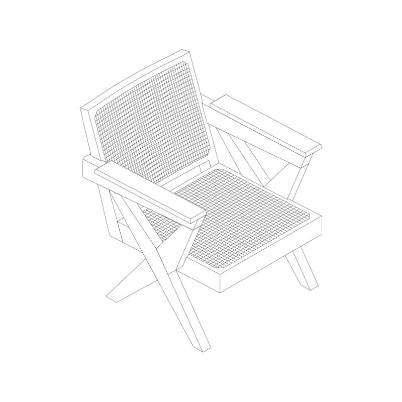 Aditya Prakash Lounge Chair 24