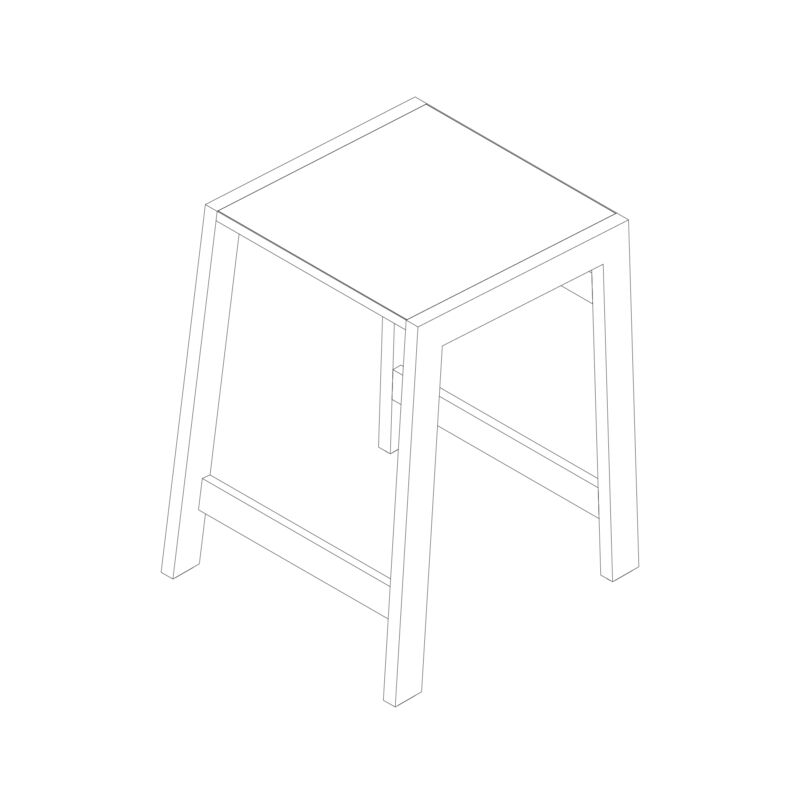 Nandi Study Stool 44