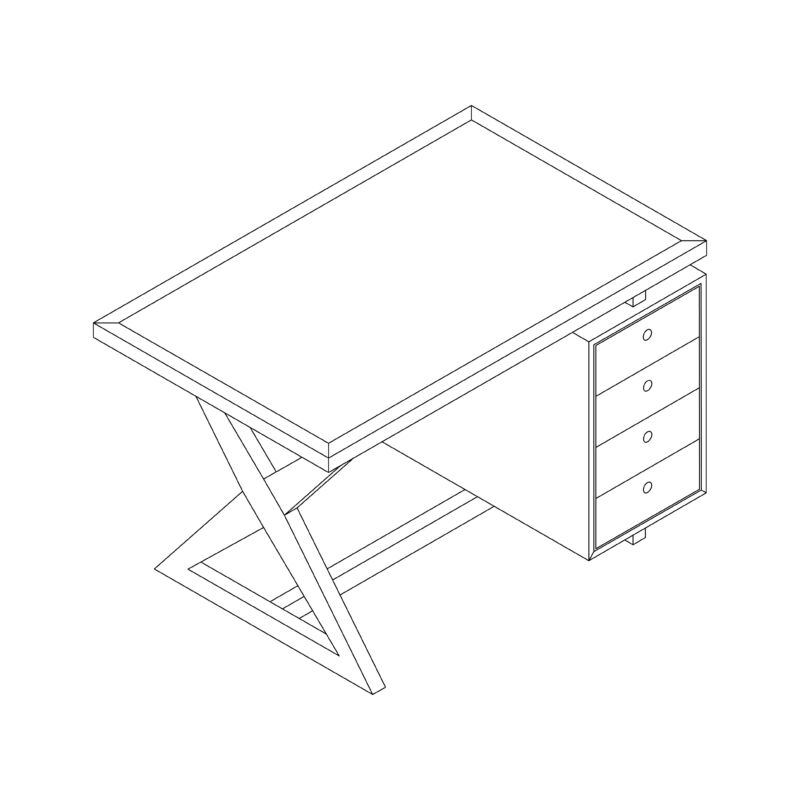 X Leg Study Table 01 04