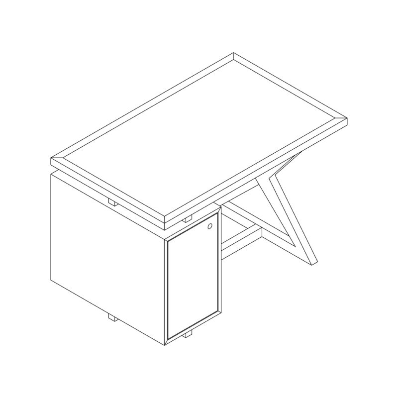 X Leg Study Table 01 07