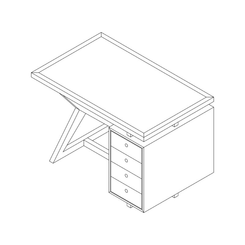X Leg Study Table 01 08