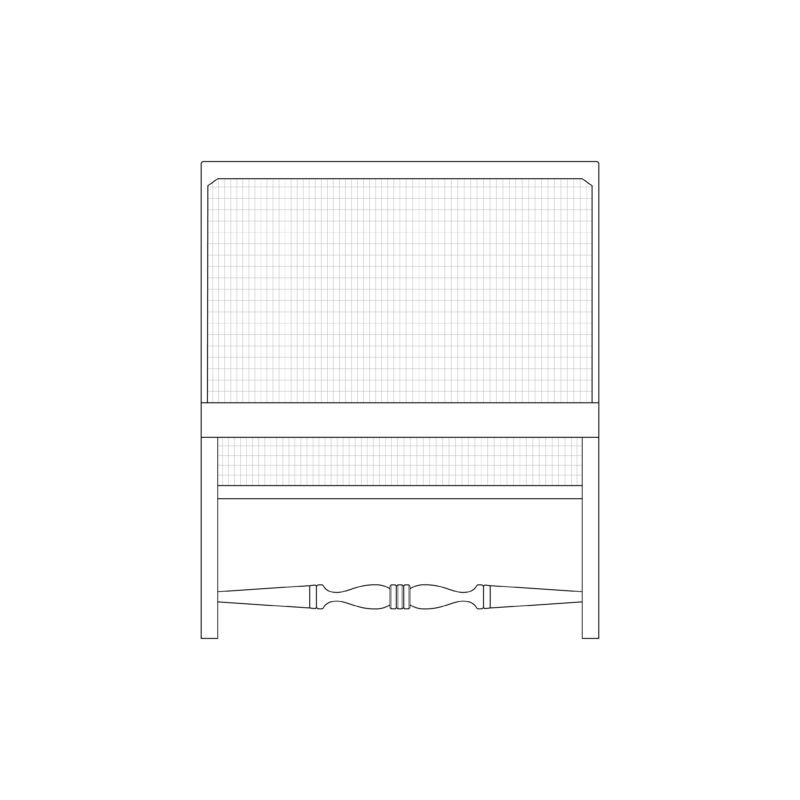 Bentota Beach Lounge Chair Cane 02