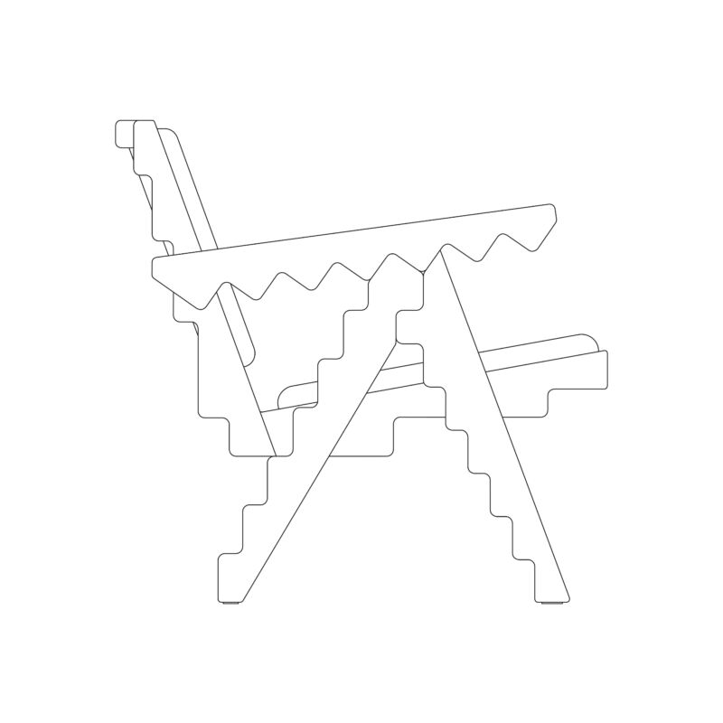 Crocodile Chair 02