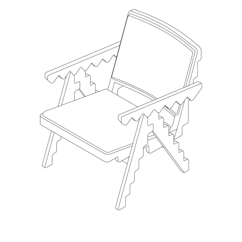 Crocodile Chair 04