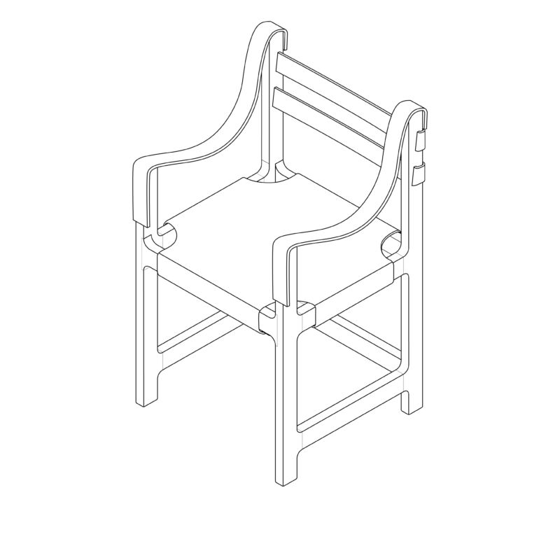 Next Door Cafe Dining Chair 04