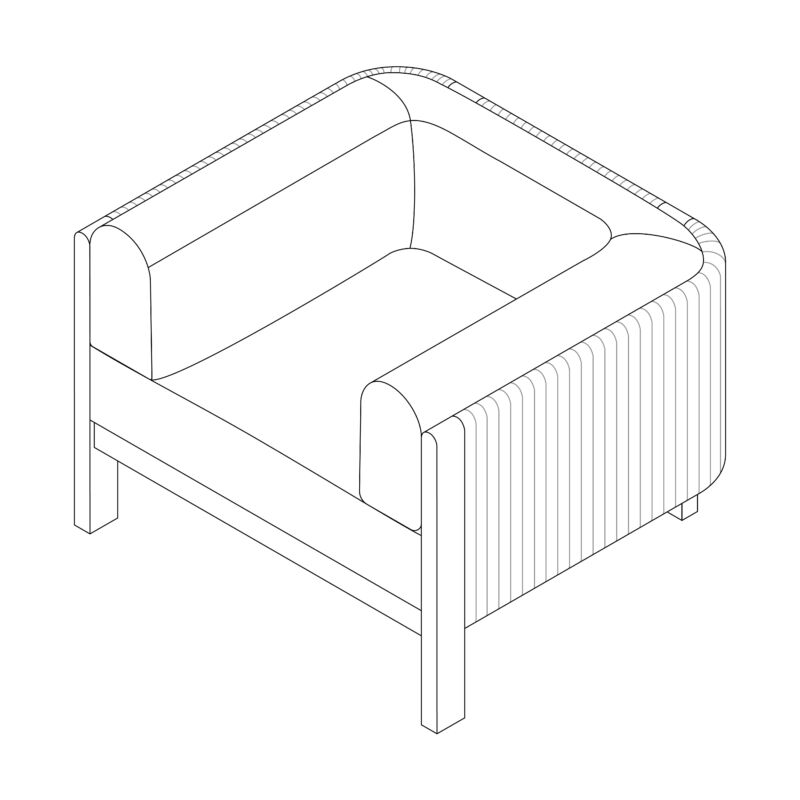 Niwar Sofa Single Seater 03