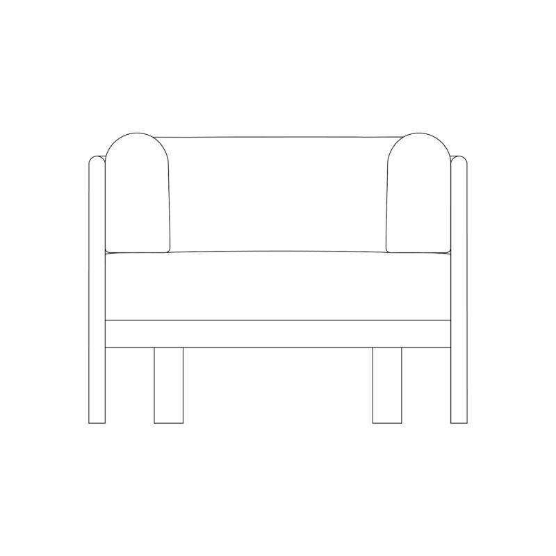 Niwar Sofa Single Seater 04