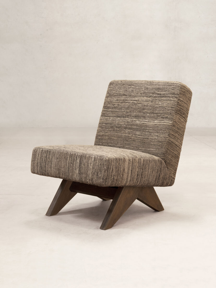 Upholstered Armless Chair Phantom Hands Special Phantom Hands