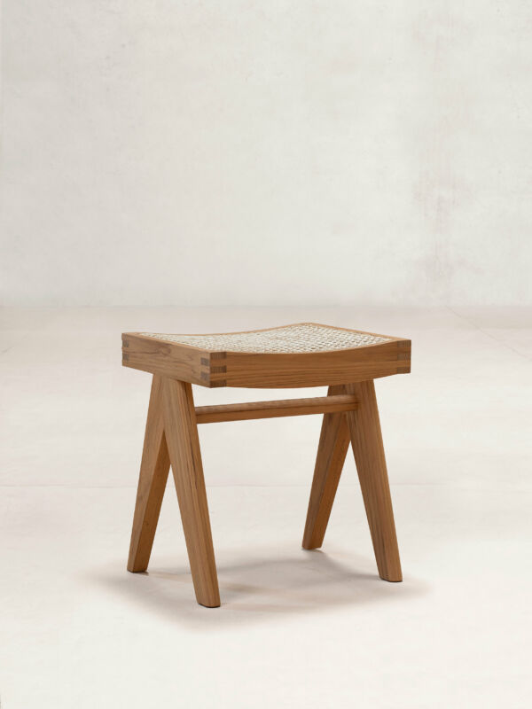 02 Low Cane Stool Isometric
