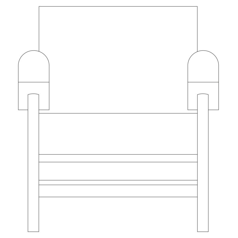 Upholstered Easy Armchair 1