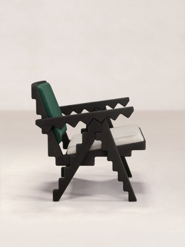 03 Side Profile Black Chair 3