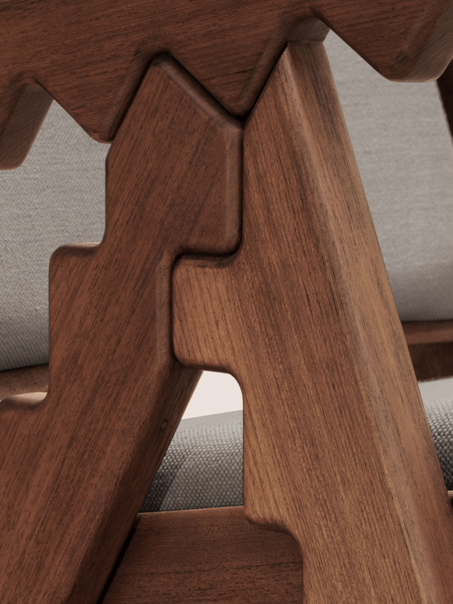 07 Teak Chair Detail Side
