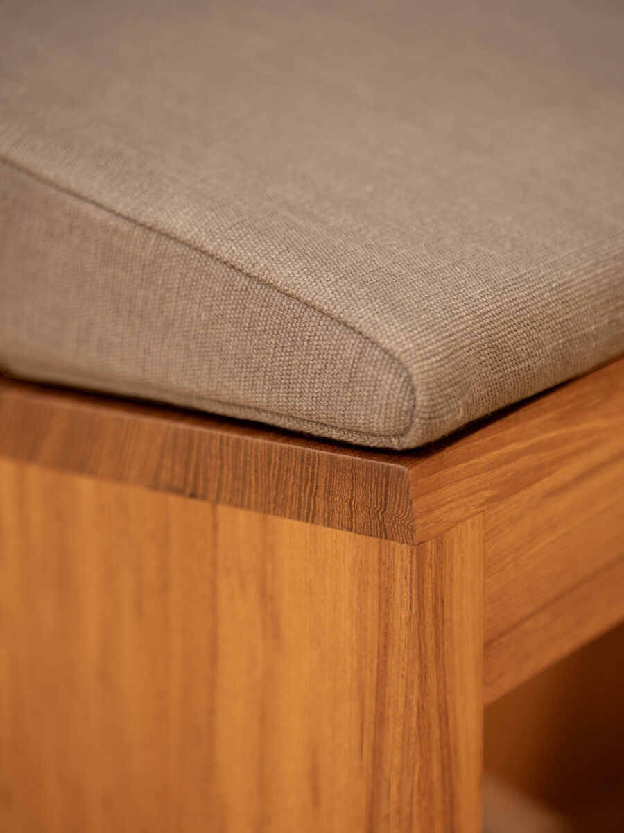 Chandigarh Stool Seat Detail