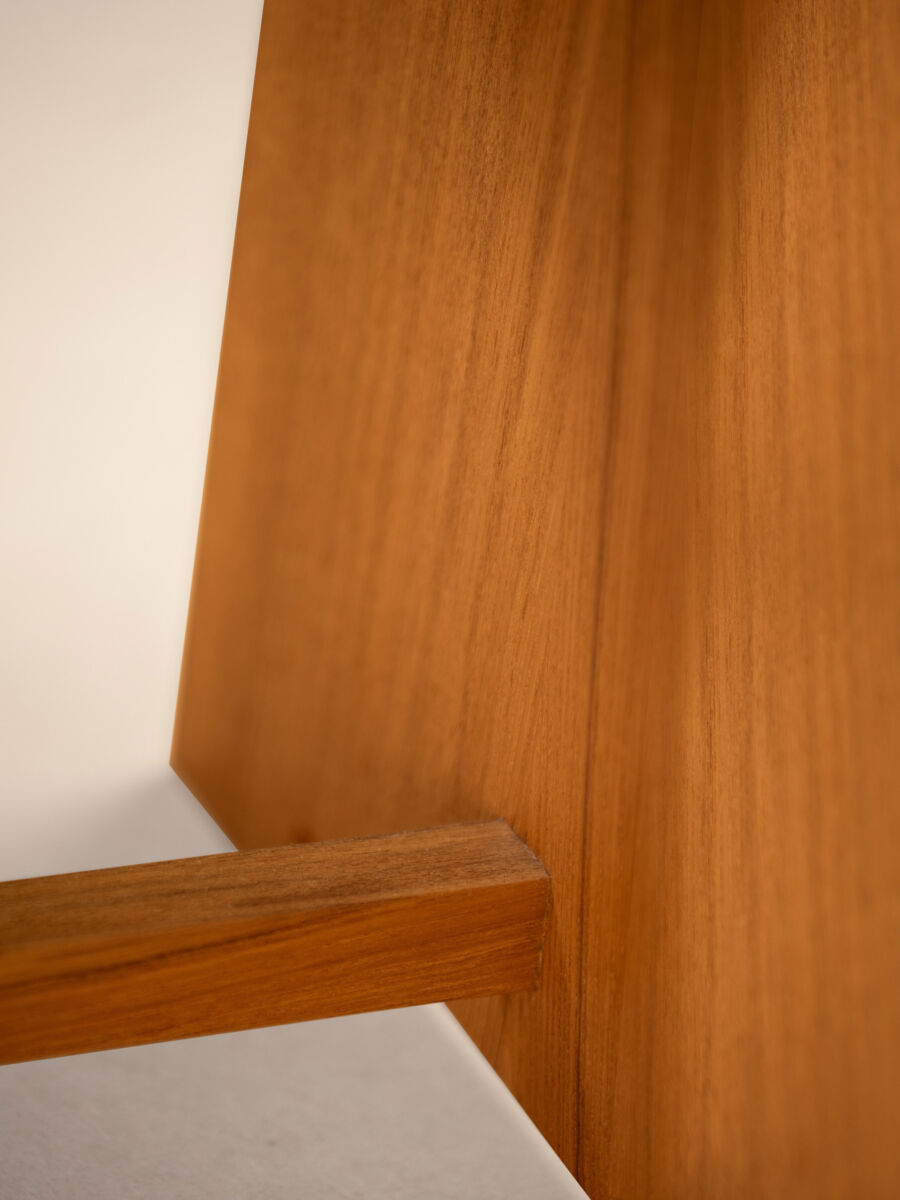 Sewing Stool Crossbar Detail
