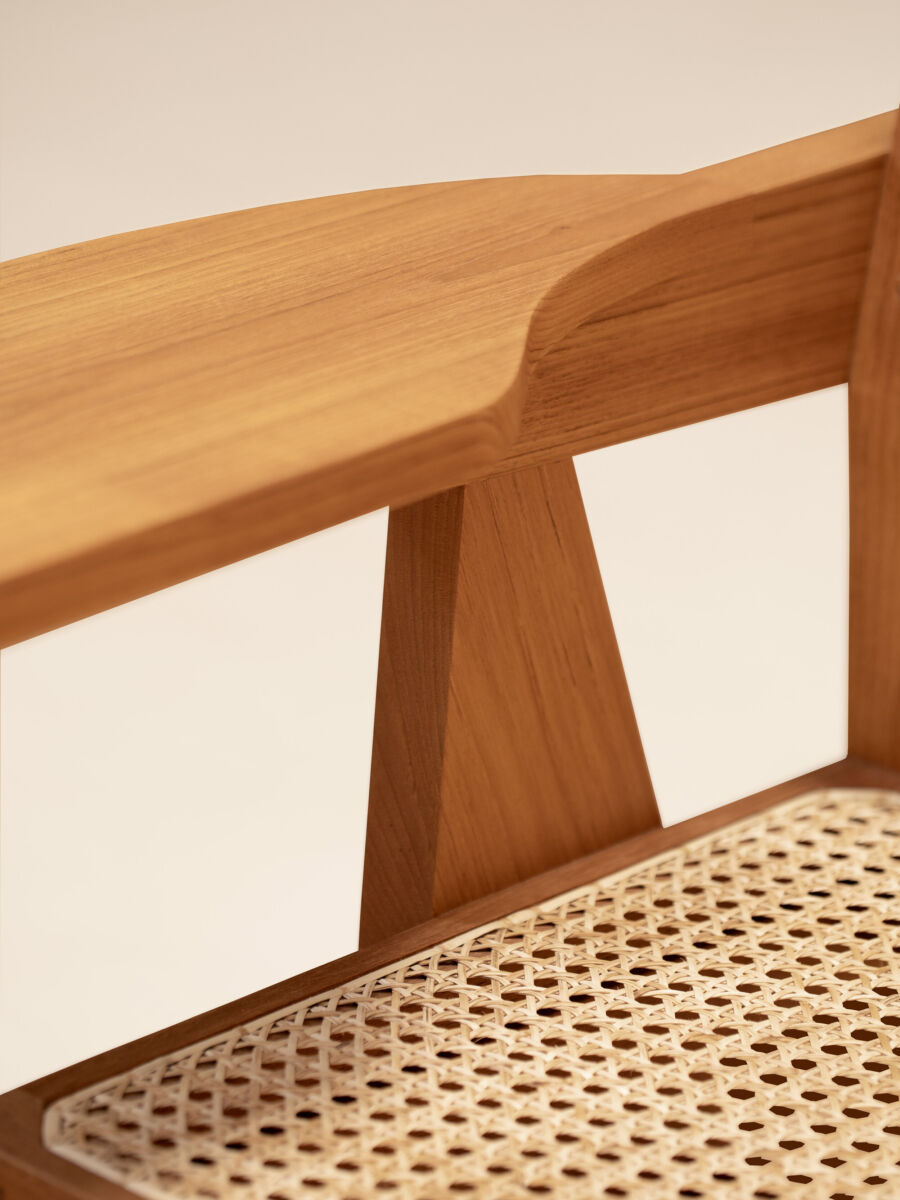 05 Jeanneret Writing Chair Detail Seat