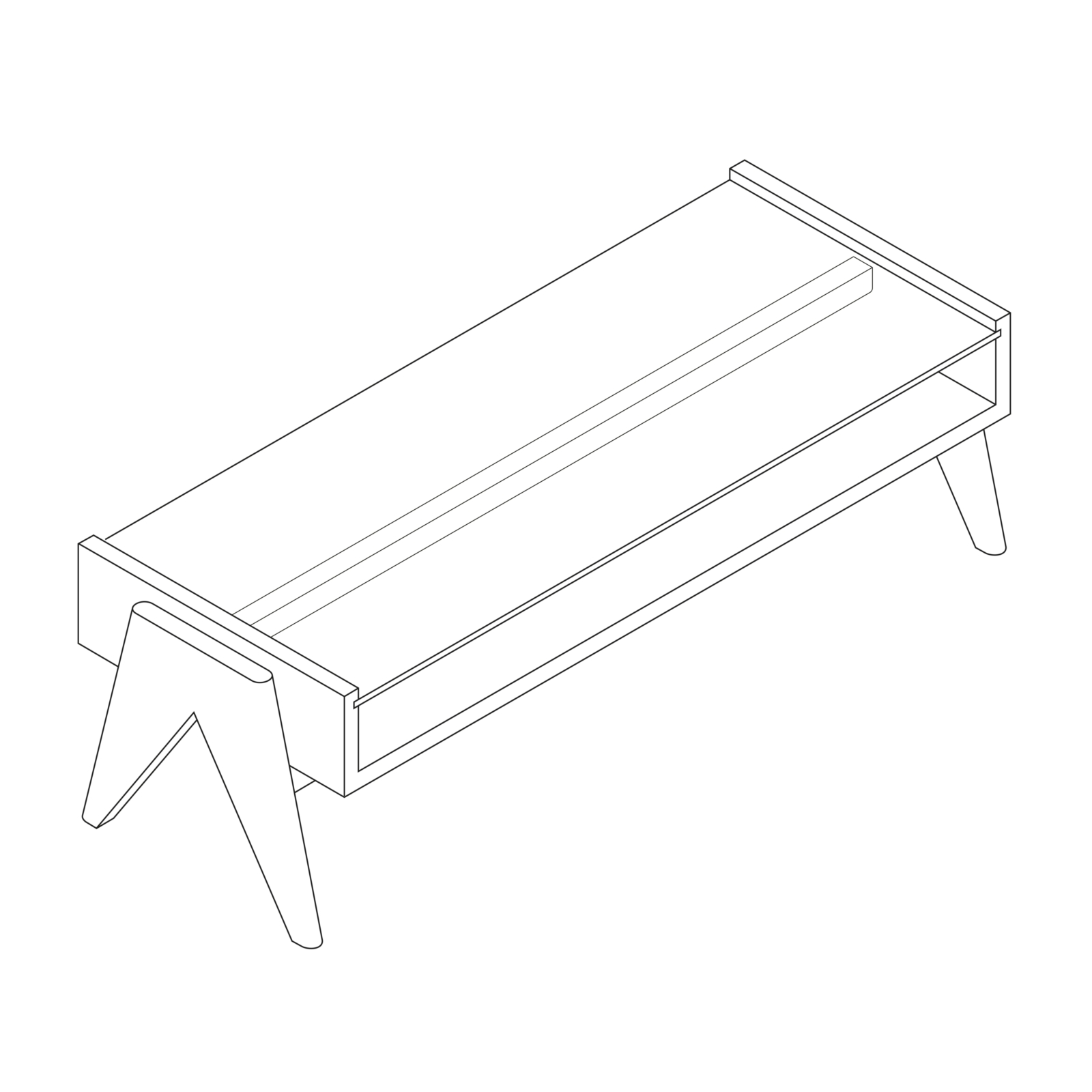 Chandigarh Coffee Table Phantom Hands