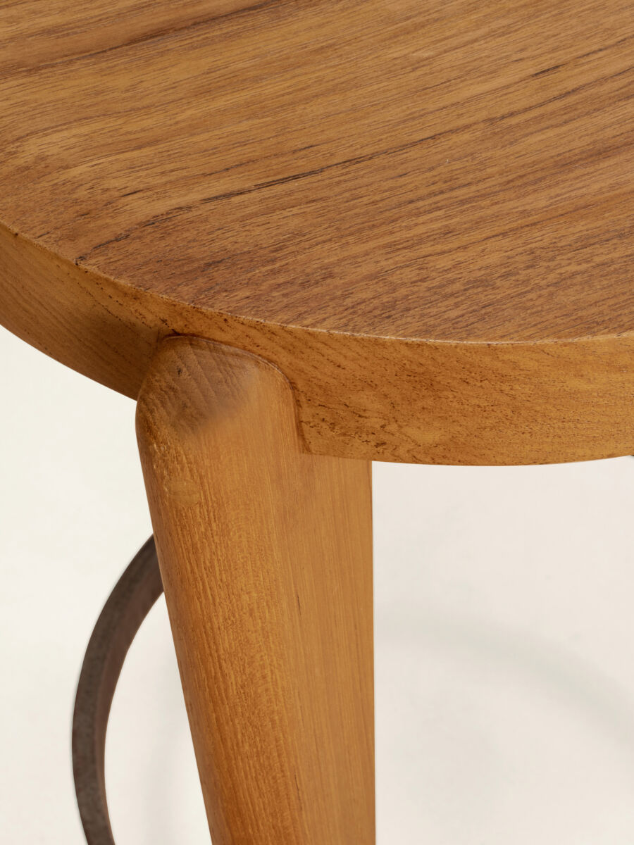 05 Counter Steel Ring Stool Details B Natural Teal