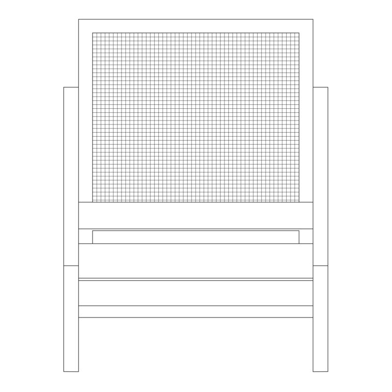 Cross Easy Armchair 3