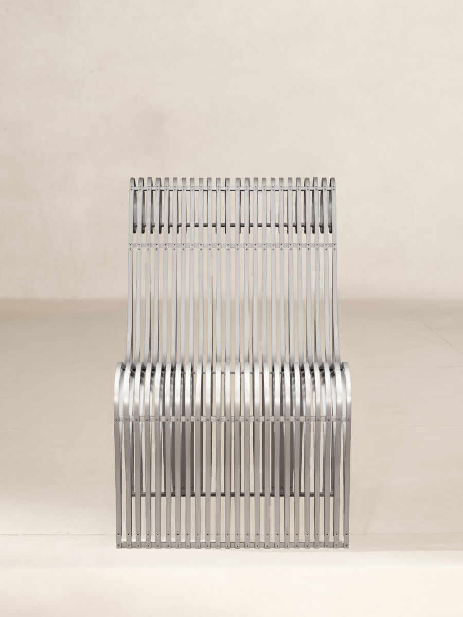 04 K Metal Chair Profile Front