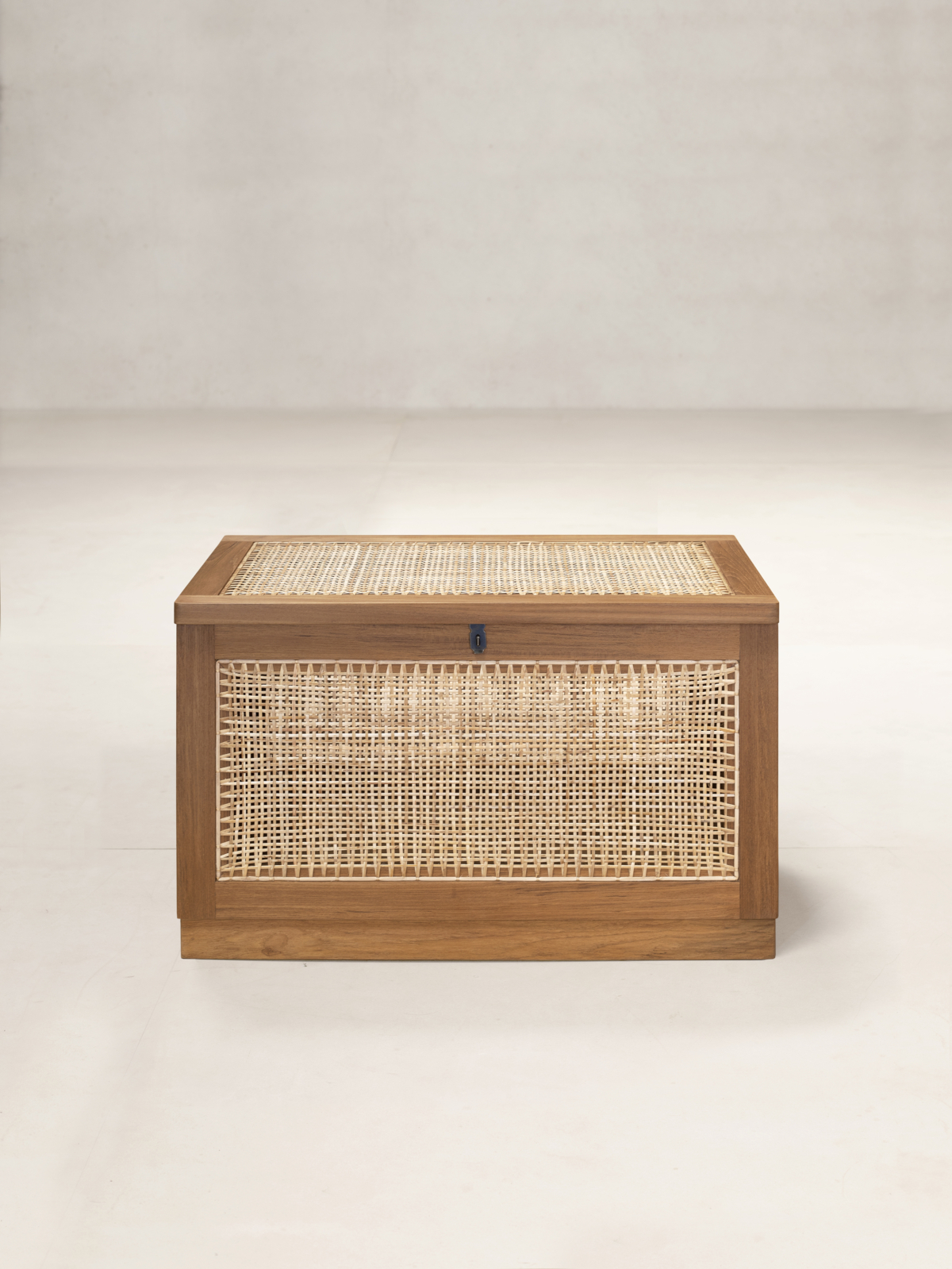 Teak and Cane Laundry Basket Phantom Hand Project… Phantom Hands