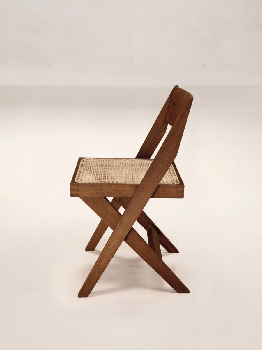 03 Library Chair Side Dark Stain