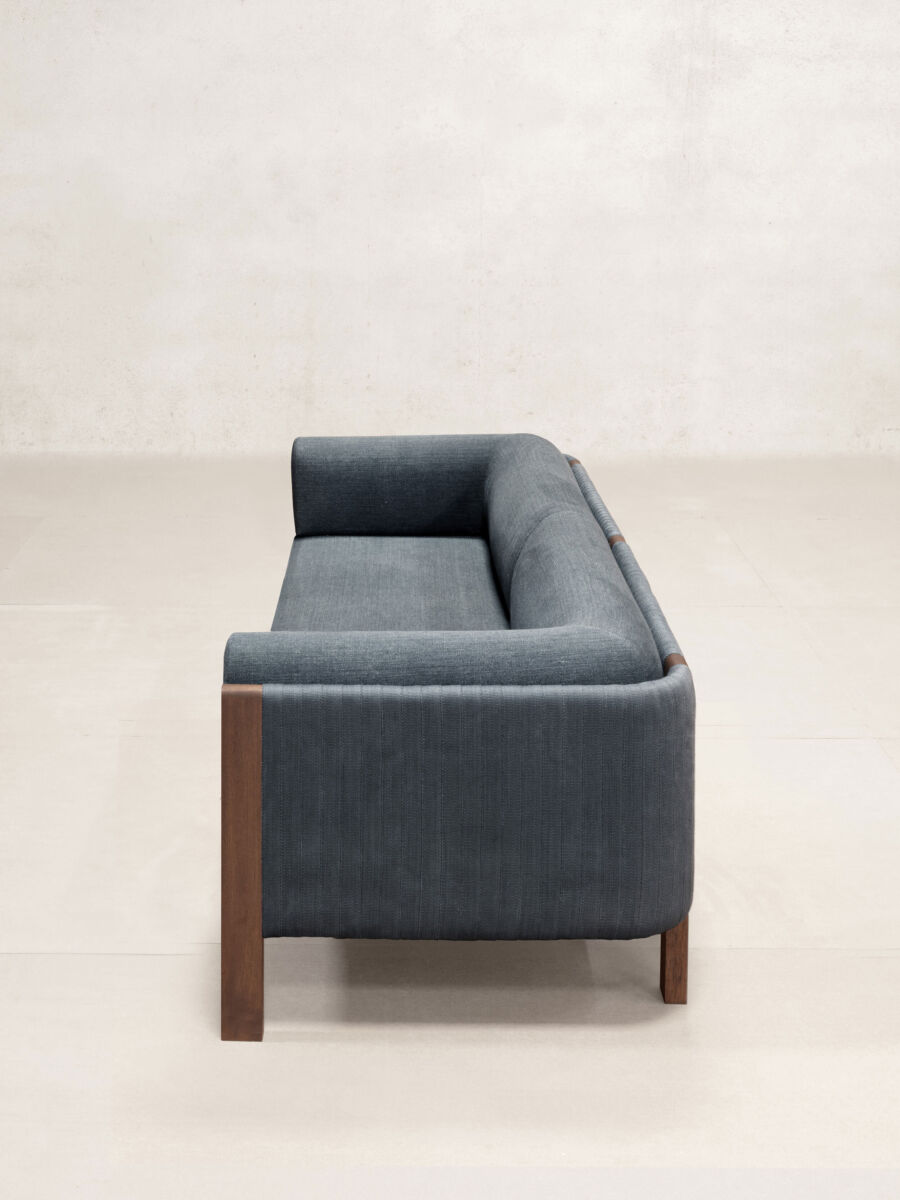 03 Three Seater Blue Side