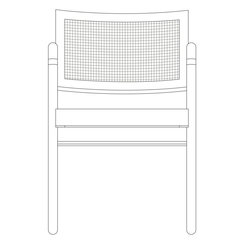Office Chair V Leg 2
