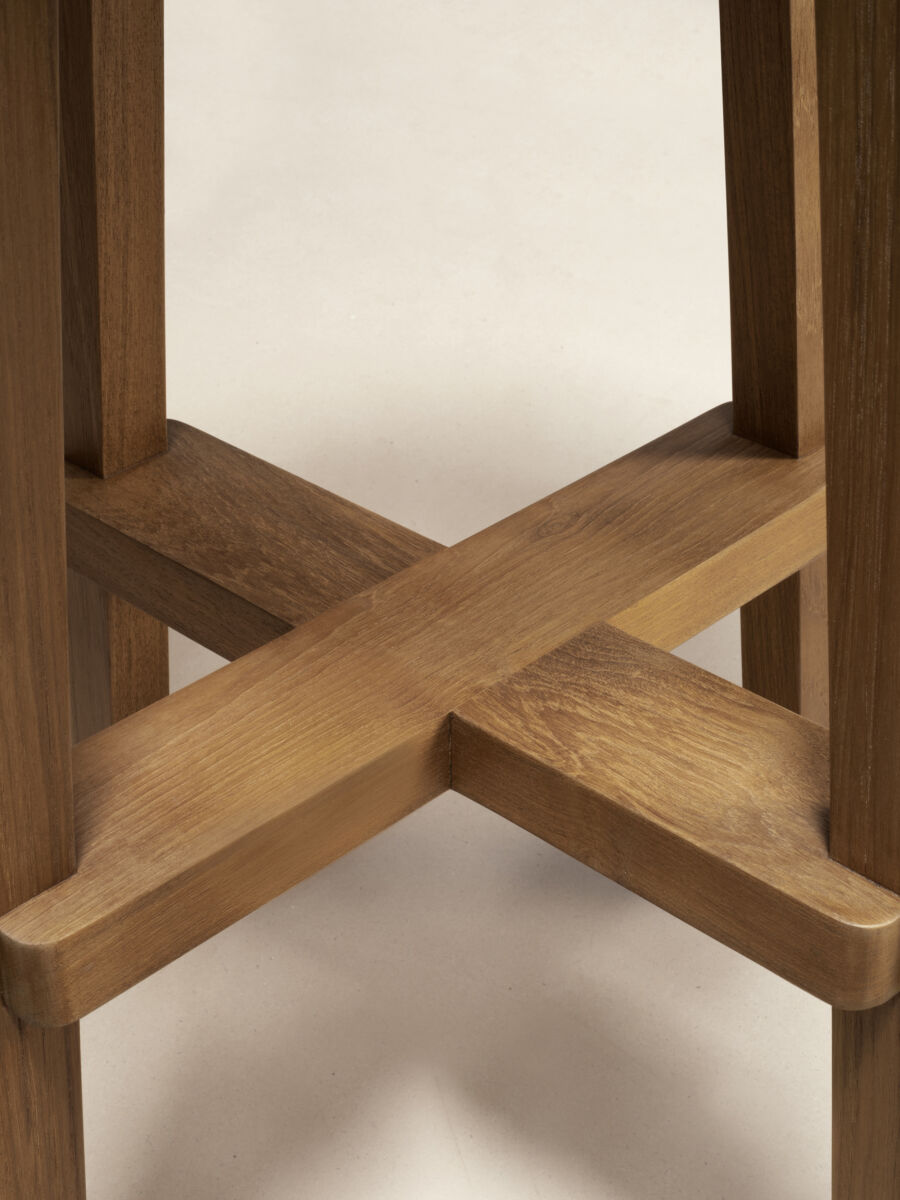 Stool cane seat top