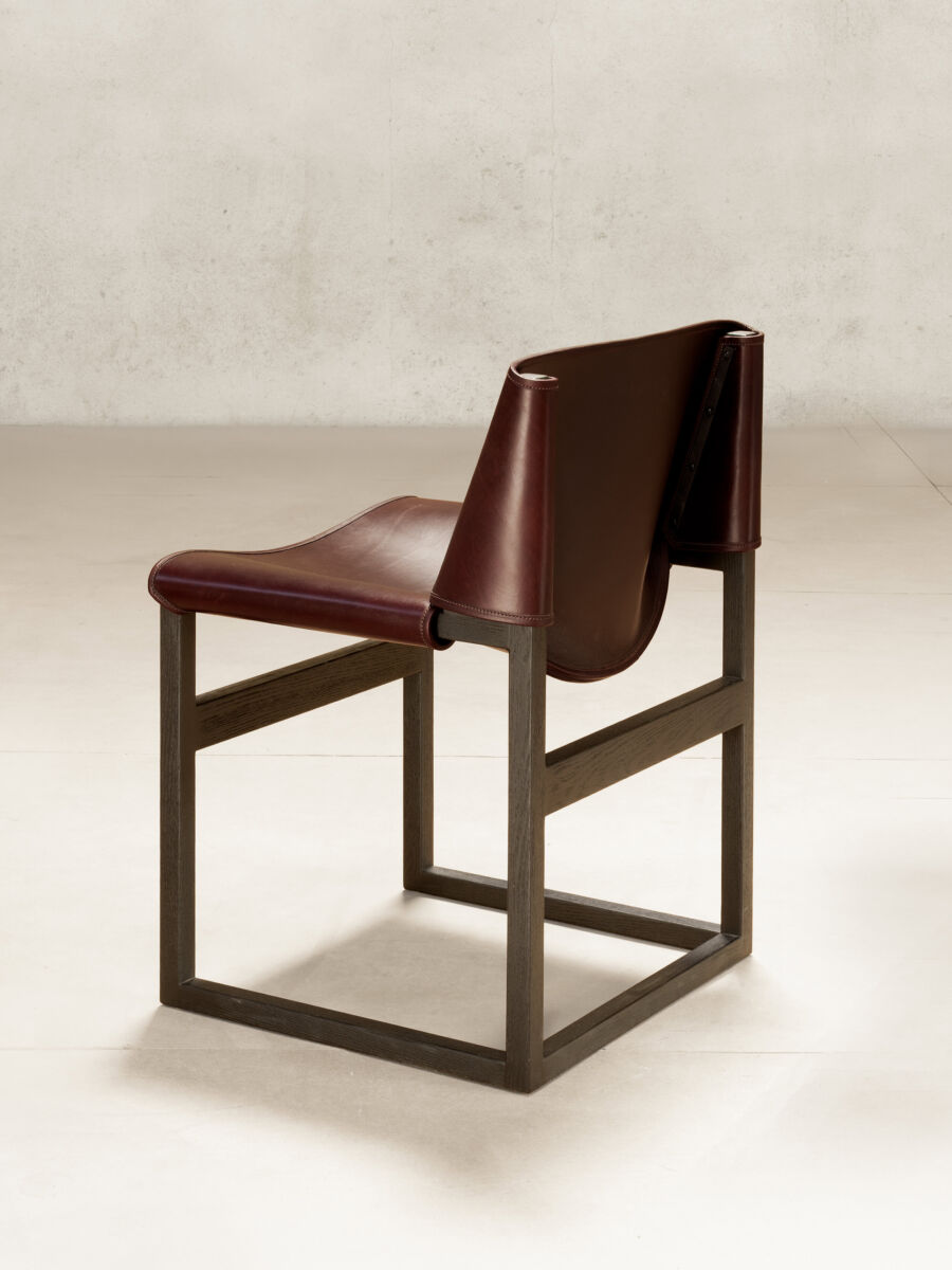 03 Burgandy Saddle Iso Back