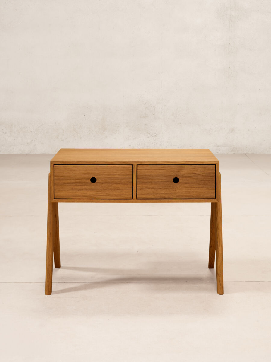 side-table-v-leg-phantom-hands-pierre-jeanneret-front-view