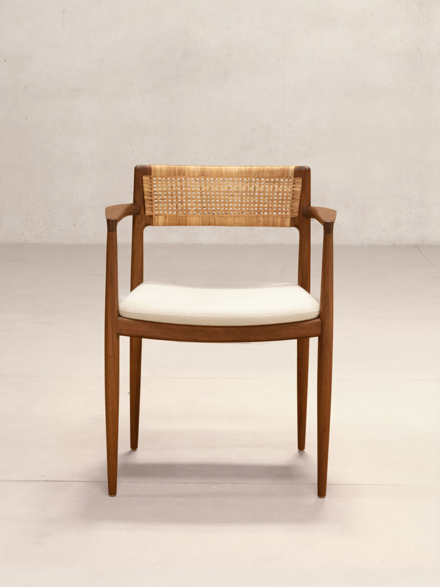 Tangāli Dining Armchair (Upholstered Seat) | Phantom Hands