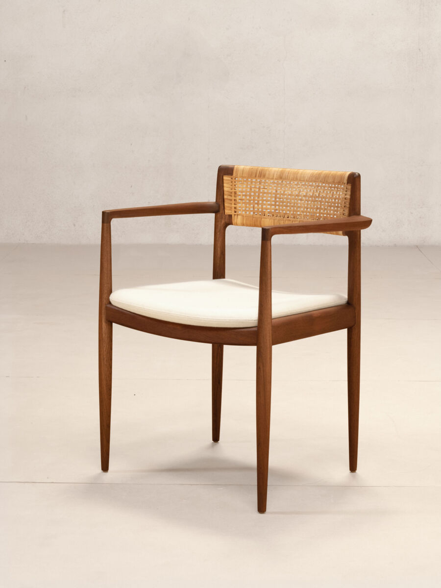 Tangāli Dining Armchair (Upholstered Seat) | Phantom Hands