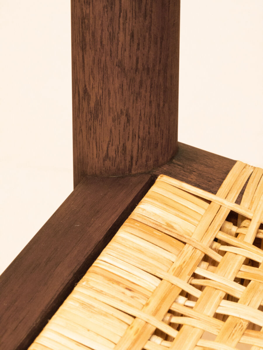 07 Seat Corner Details Tangali Dining Chair Armless MW