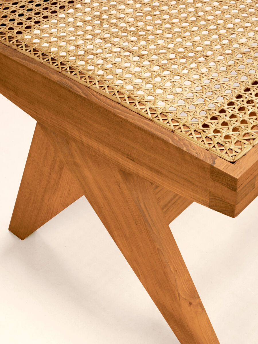 04 Chandigarh Bench Detail A Natural Teak