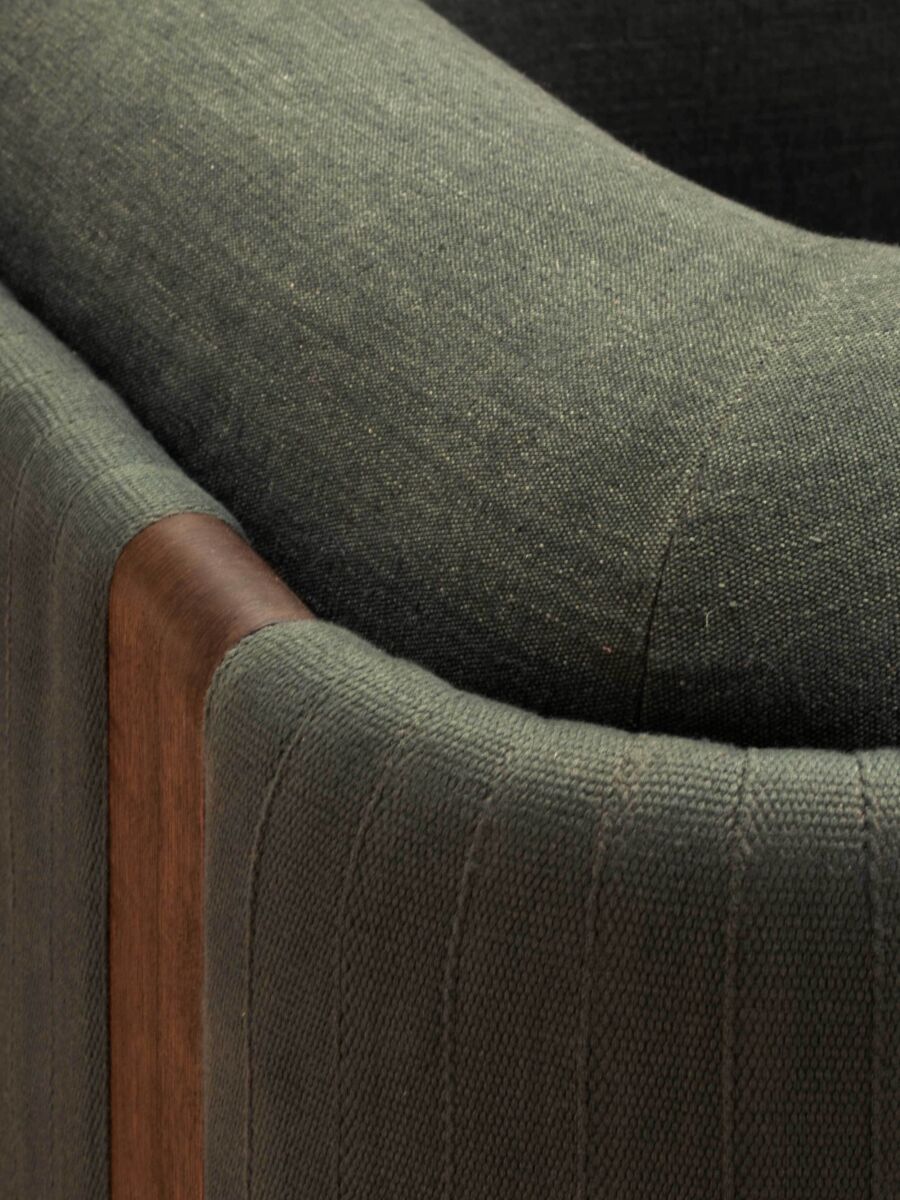 06 Green Sofa Detail Corner