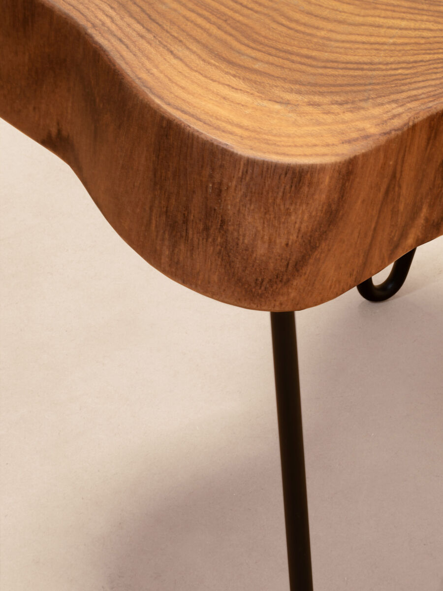 Tree Trunk Table Detail Feet