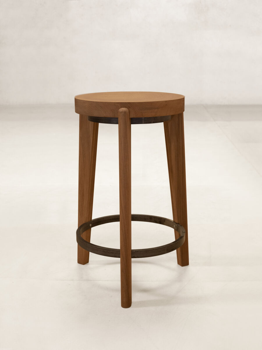 02 Counter Steel Ring Stool Front