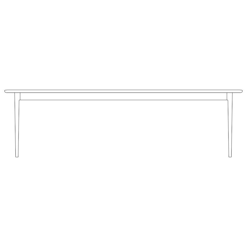 Tangāli Dining Table – Solid Teak, 6 or 8 Seater, INODA+SVEJE | Phantom ...
