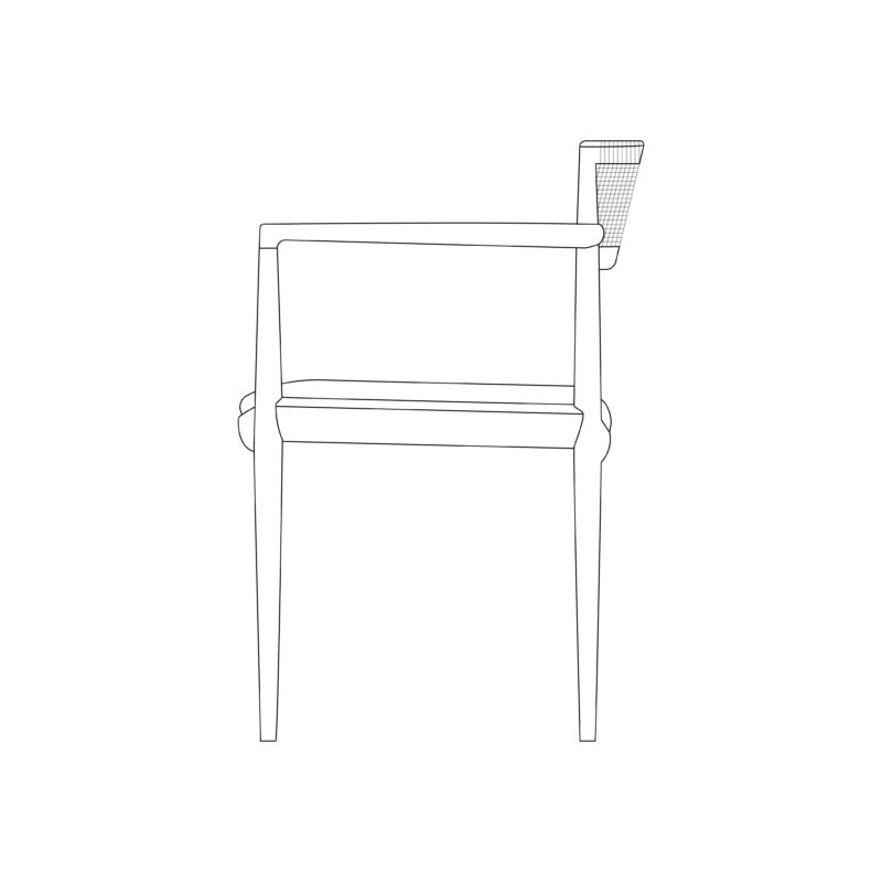 Tangali Dining Chair Upholstered 03