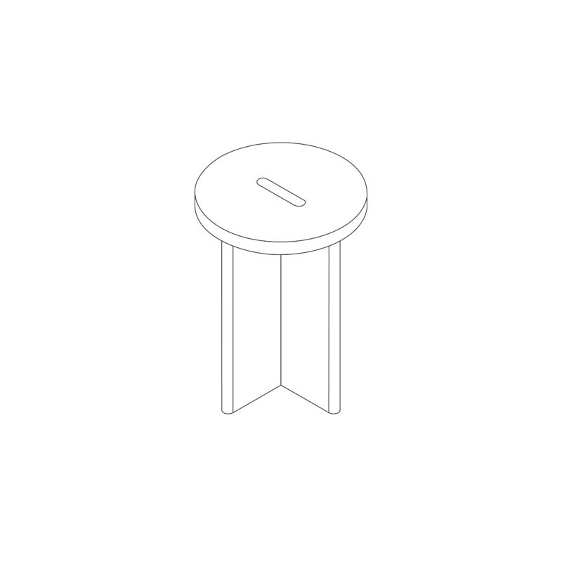 Full Circular Stool 02